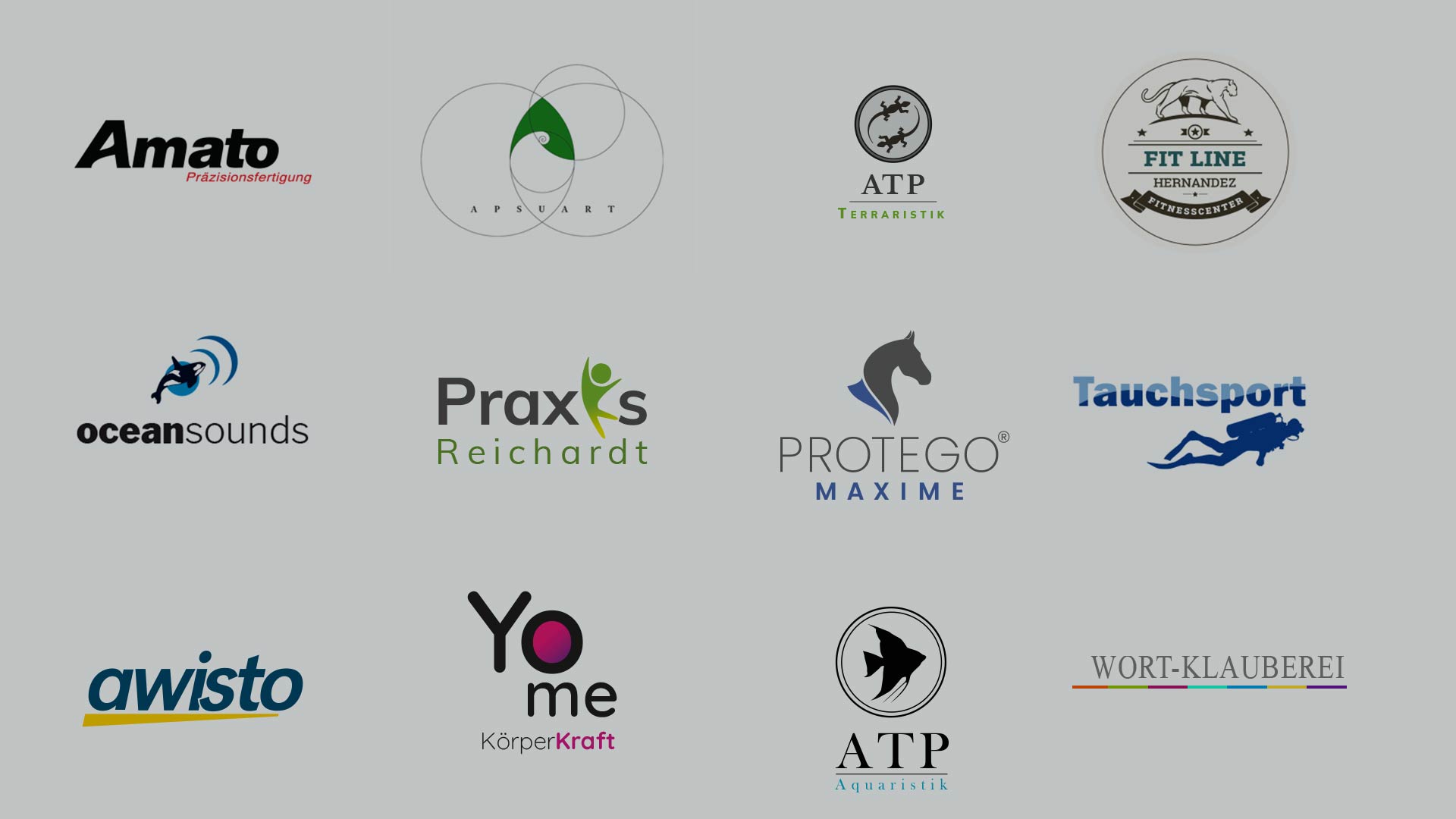 Unterschiedliche Logos für diverse Kunden